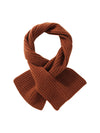 COMOBOCA 100% Cashmere Luxurious Ribbed Scarf