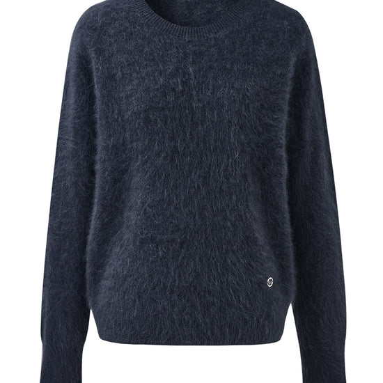 COMOBOCA Women's Wool Seamless Brushed Knit Sweater