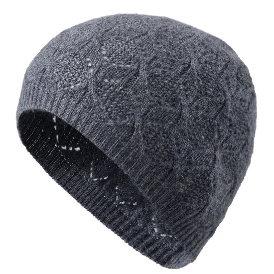 COMOBOCA 100% Cashmere Luxurious Knit Beanie