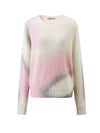 COMOBOCA 100% Cashmere Women's Gradient Color Knit Sweater