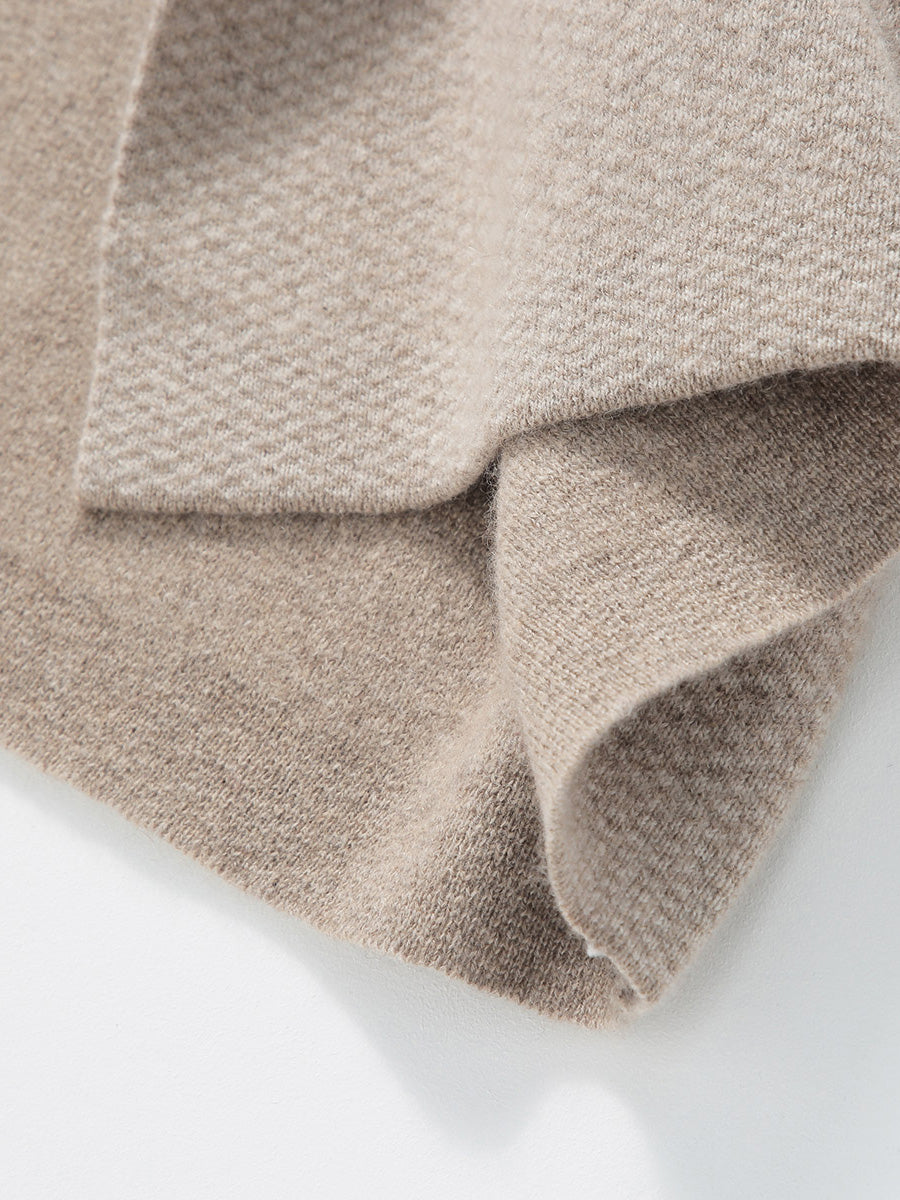 COMOBOCA 100% Cashmere Women's Long Coat