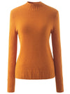 COMOBOCA 100% Cashmere Women's Mock Neck Knit Sweater
