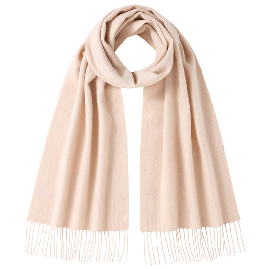 COMOBOCA 100% Cashmere Plain Scarf