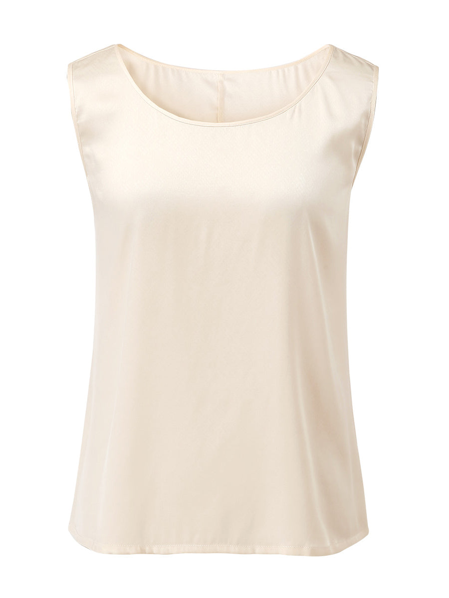 COMOBOCA Women's Silky Sleeveless Smooth Fit Tank Top