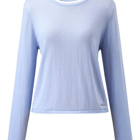COMOBOCA 100% Wool Chic Layered Look Sweater for Women
