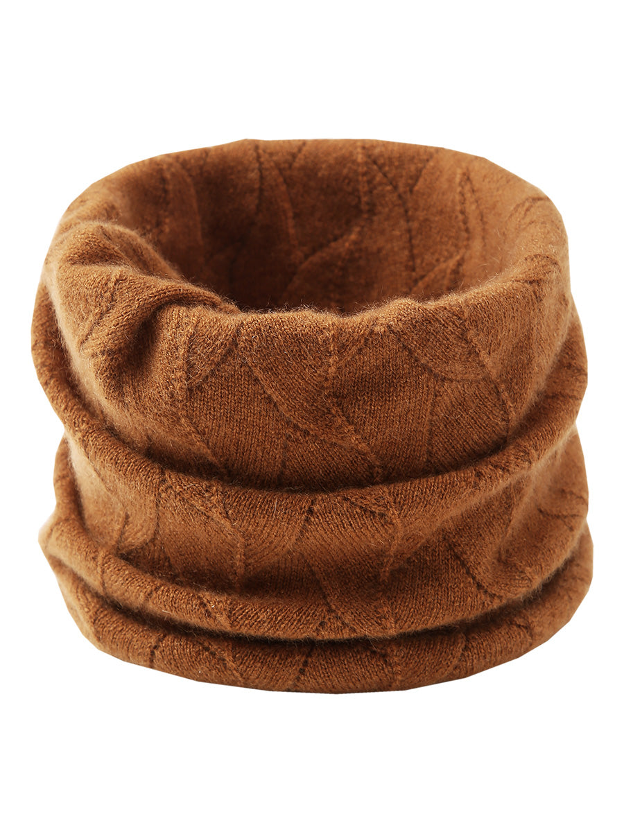 COMOBOCA 100% Cashmere Women's Knit Neck Warmer