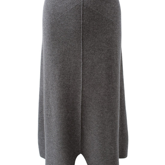 COMOBOCA 100% Cashmere Women's Split Knit Pencil Skirt
