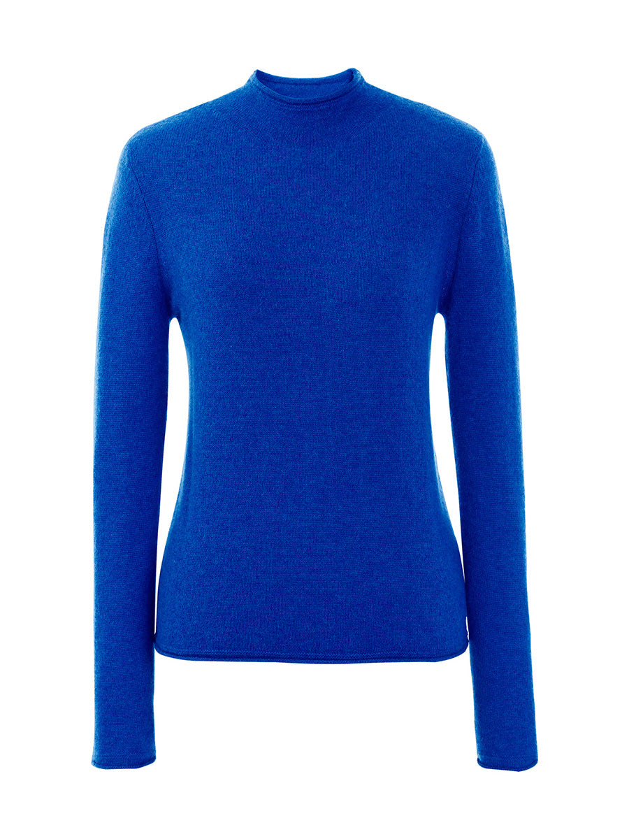 COMOBOCA 100% Cashmere Women's Round Neck Knit sweater