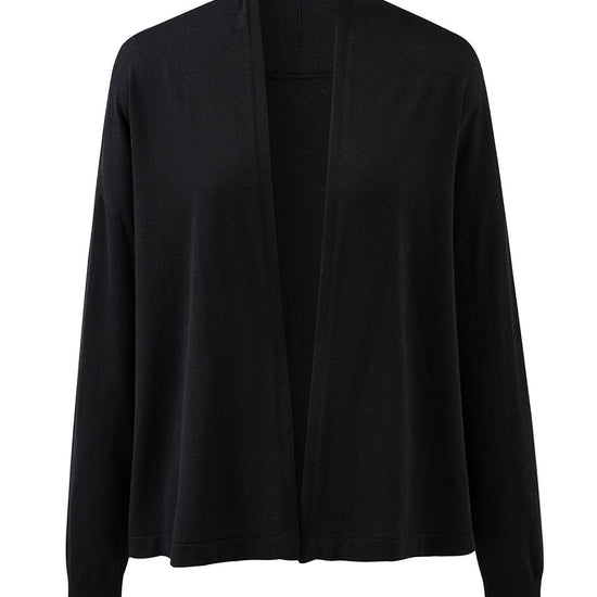 COMOBOCA Women's Open Front Knit Cardigan