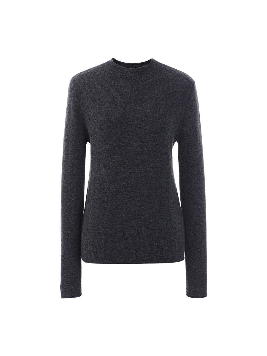 COMOBOCA 100% Cashmere Women's Round Neck Knit sweater
