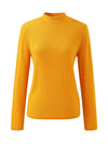 COMOBOCA 100% Cashmere Women's Round Neck Knit sweater