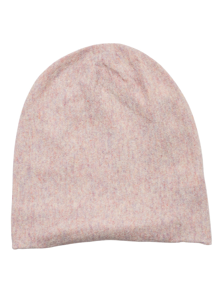COMOBOCA Sand pink 100% Cashmere Classic Slouchy Beanie