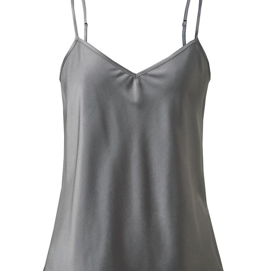 COMOBOCA Women's Silk V-Neck Adjustable Straps Camisole