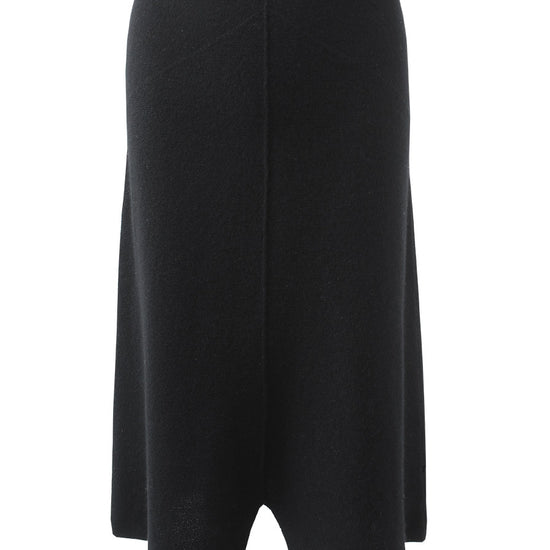 COMOBOCA 100% Cashmere Women's Split Knit Pencil Skirt
