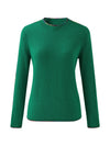 COMOBOCA 100% Cashmere Women's Sweater with Built-in Collar