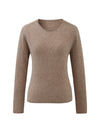 COMOBOCA 100% Cashmere Women's Loose Knit Sweater