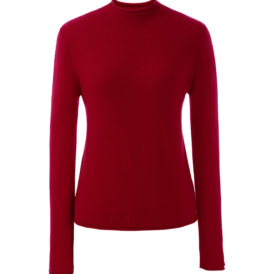COMOBOCA 100% Cashmere Women's Round Neck Knit sweater