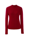 COMOBOCA 100% Cashmere Women's Round Neck Knit sweater