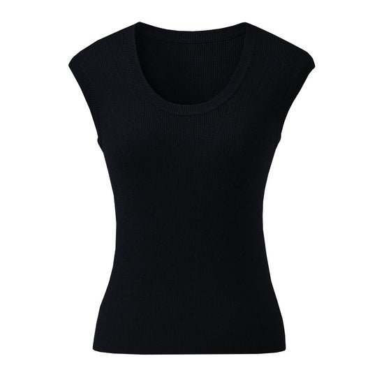 COMOBOCA Women's Ribbed V-Neck Tank Top