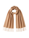 COMOBOCA 100% Cashmere Plain Scarf