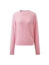 COMOBOCA 100% Cashmere Women's Breathable Mesh Sweater