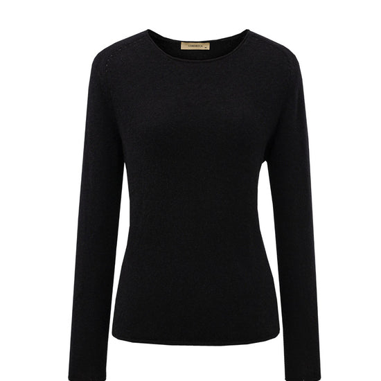 COMOBOCA 100% Cashmere Women's Loose Knit Sweater
