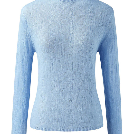 COMOBOCA Women's Round Neck Knit Sweater