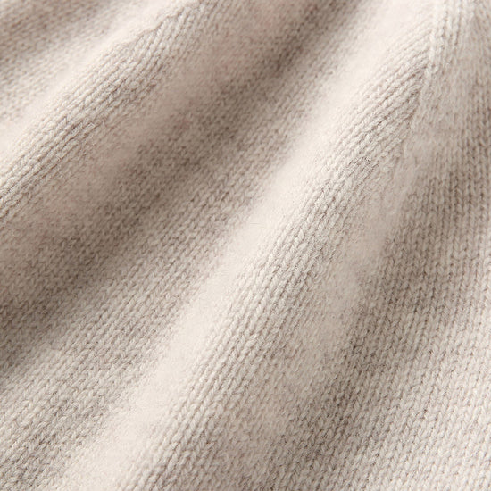 COMOBOCA 100% Wool Women's Double Layered Knit Beanie