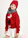 COMOBOCA 100% Wool Kids' Round Neck Sweater