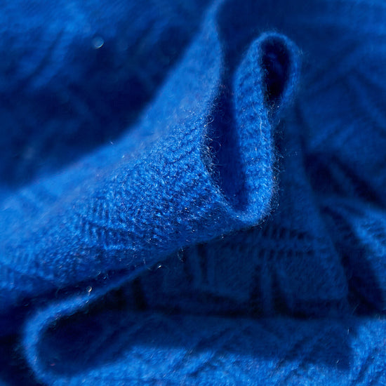 COMOBOCA 100% Cashmere Solid Color Knit Scarf