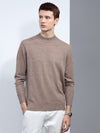 COMOBOCA AMBER 100% Cashmere Men's Mock Neck Knit Sweater