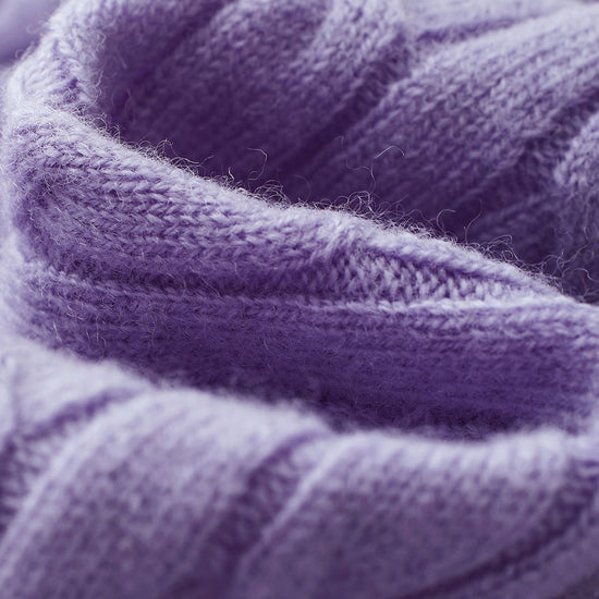 COMOBOCA 100% Wool Kids' Cable Knit Round Neck Sweater Vest