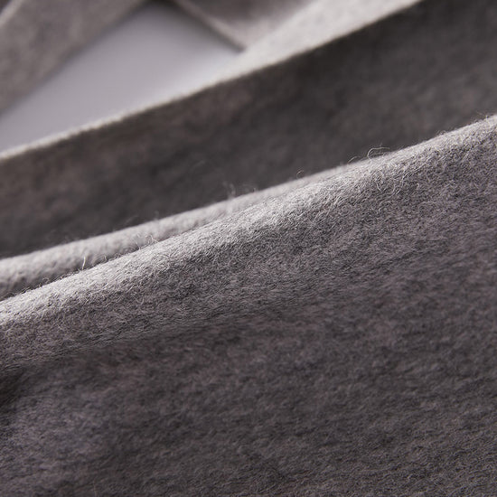 COMOBOCA 100% Wool Fringe Versatile Scarf