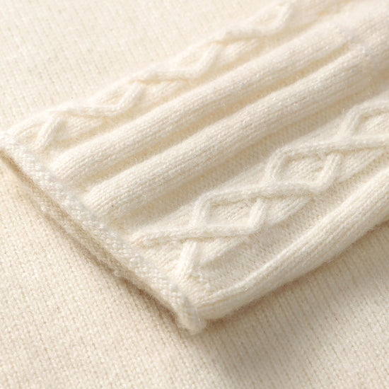 COMOBOCA 100% Cashmere Women's Knit Zip Up Cardigan Sweater