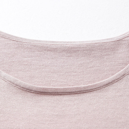 COMOBOCA Women's Round Neck Knit T-Shirt