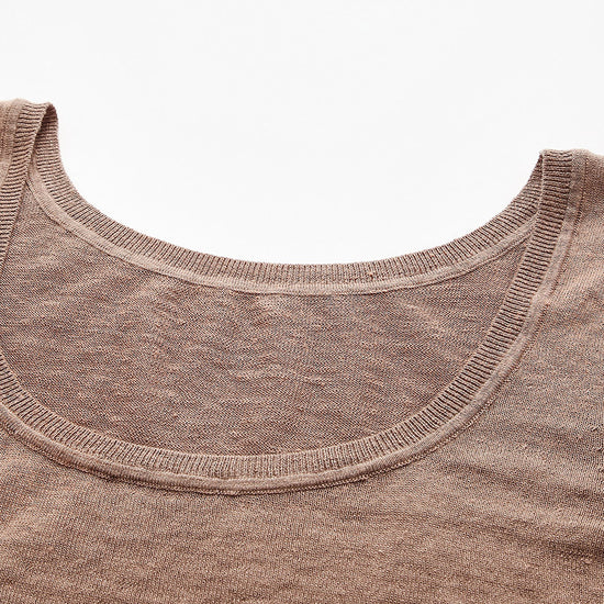 COMOBOCA Women's Linen Versatile Basic Tank Top