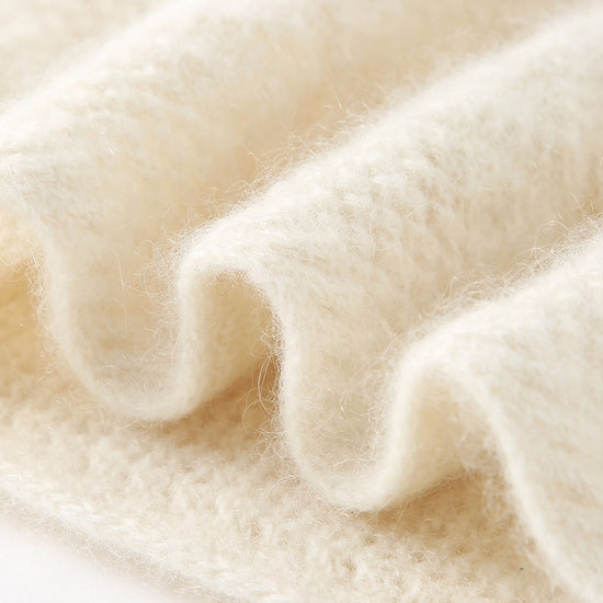 COMOBOCA 100% Cashmere Cozy Knit Cowl Neck Warmer