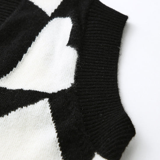 COMOBOCA 100% Cashmere Women's Vintage Inspired Knit Vest