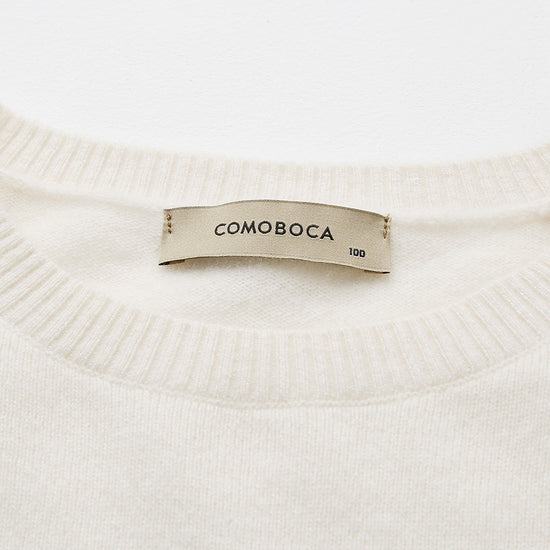 COMOBOCA 100% Cashmere Women's Floral Knit Sweater