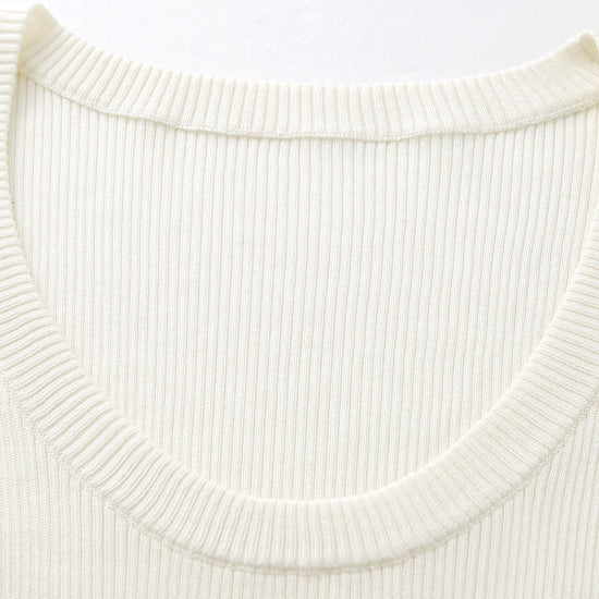 COMOBOCA Women's Ribbed V-Neck Tank Top