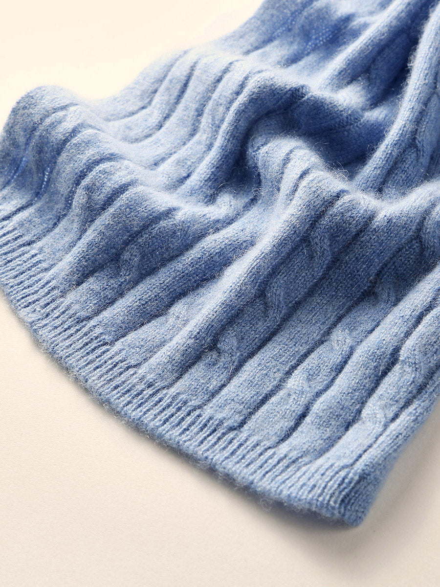 COMOBOCA 100% Cashmere Women's Soft Versatile Scarf