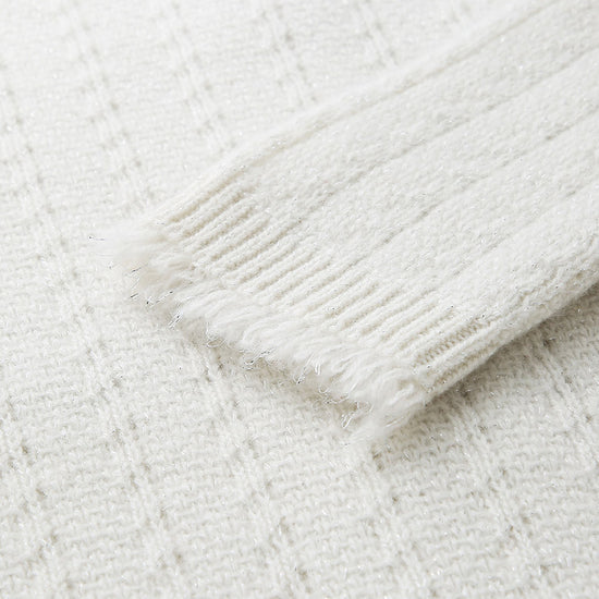 COMOBOCA 100% Cashmere Women's Knit Button Down Cardigan