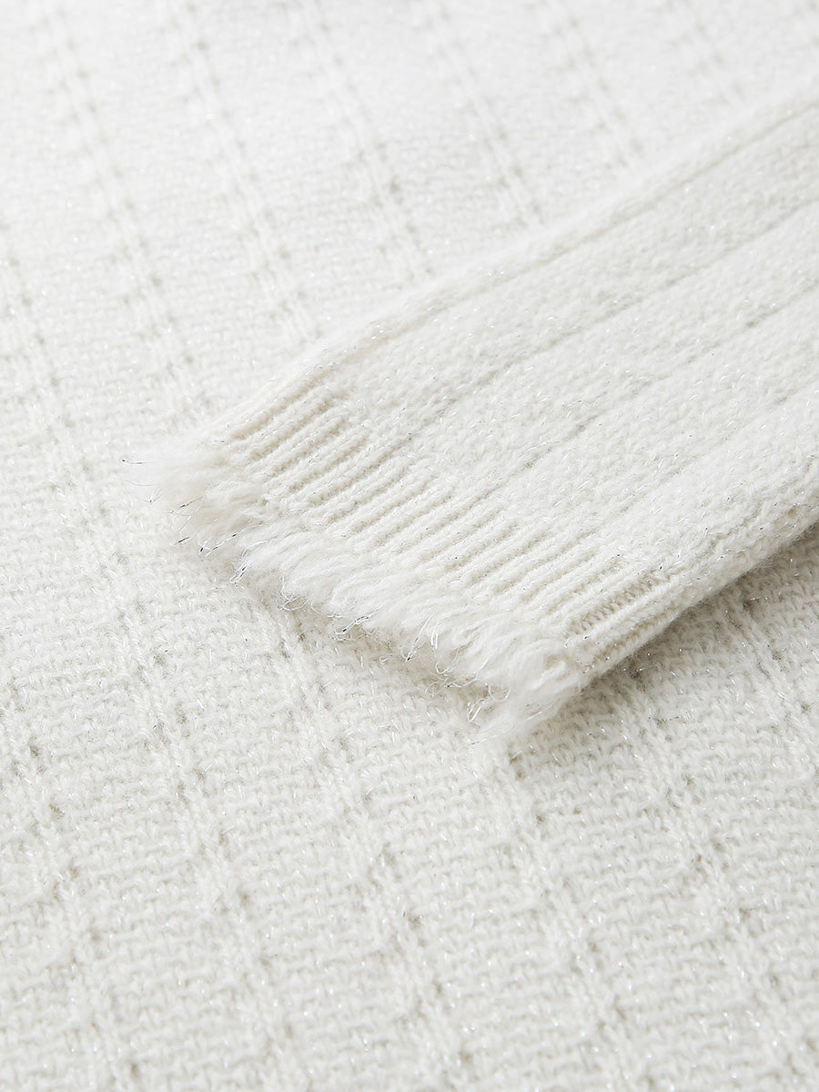 COMOBOCA 100% Cashmere Women's Knit Button Down Cardigan