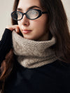 COMOBOCA 100% Cashmere Cozy Knit Cowl Neck Warmer