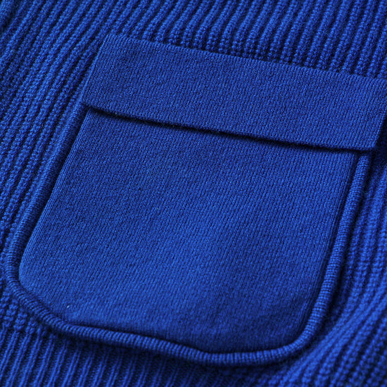 COMOBOCA 100% Wool Women's Knit Zipper Cardigan with Pockets