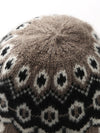 COMOBOCA 100% Cashmere Soft Knit Ribbed Beanie