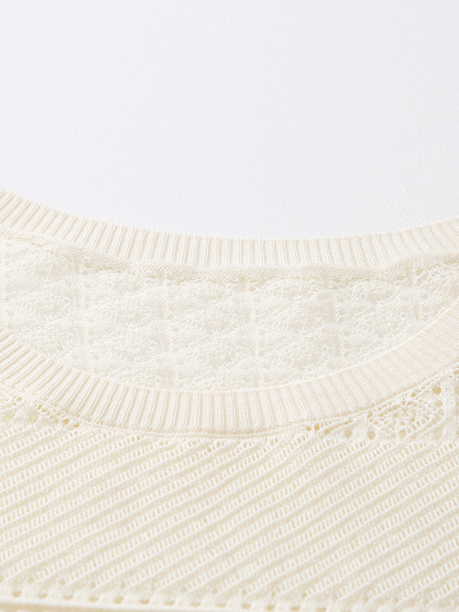 COMOBOCA Women's Stylish Textured Knit Sweater