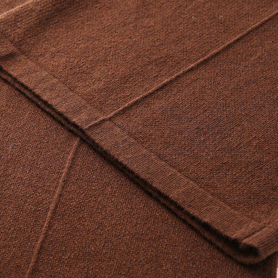 COMOBOCA 100% Wool Women's Wide Leg Pants with Drawstring