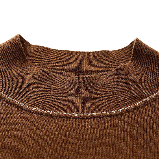 COMOBOCA 100% Wool Worsted Women's Elegant Sweater