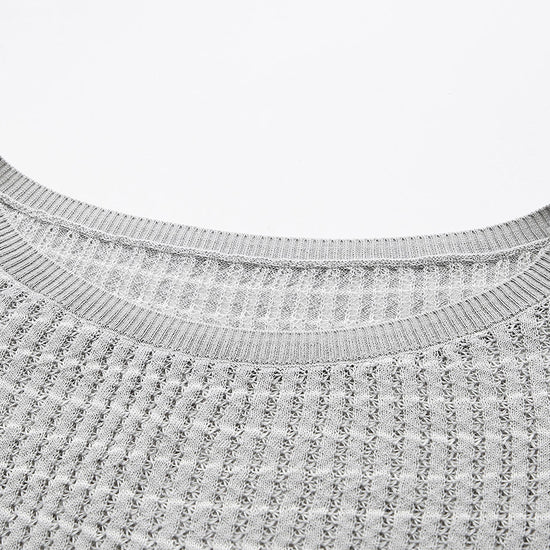 COMOBOCA Women's Striped Knit Pullover Sweater